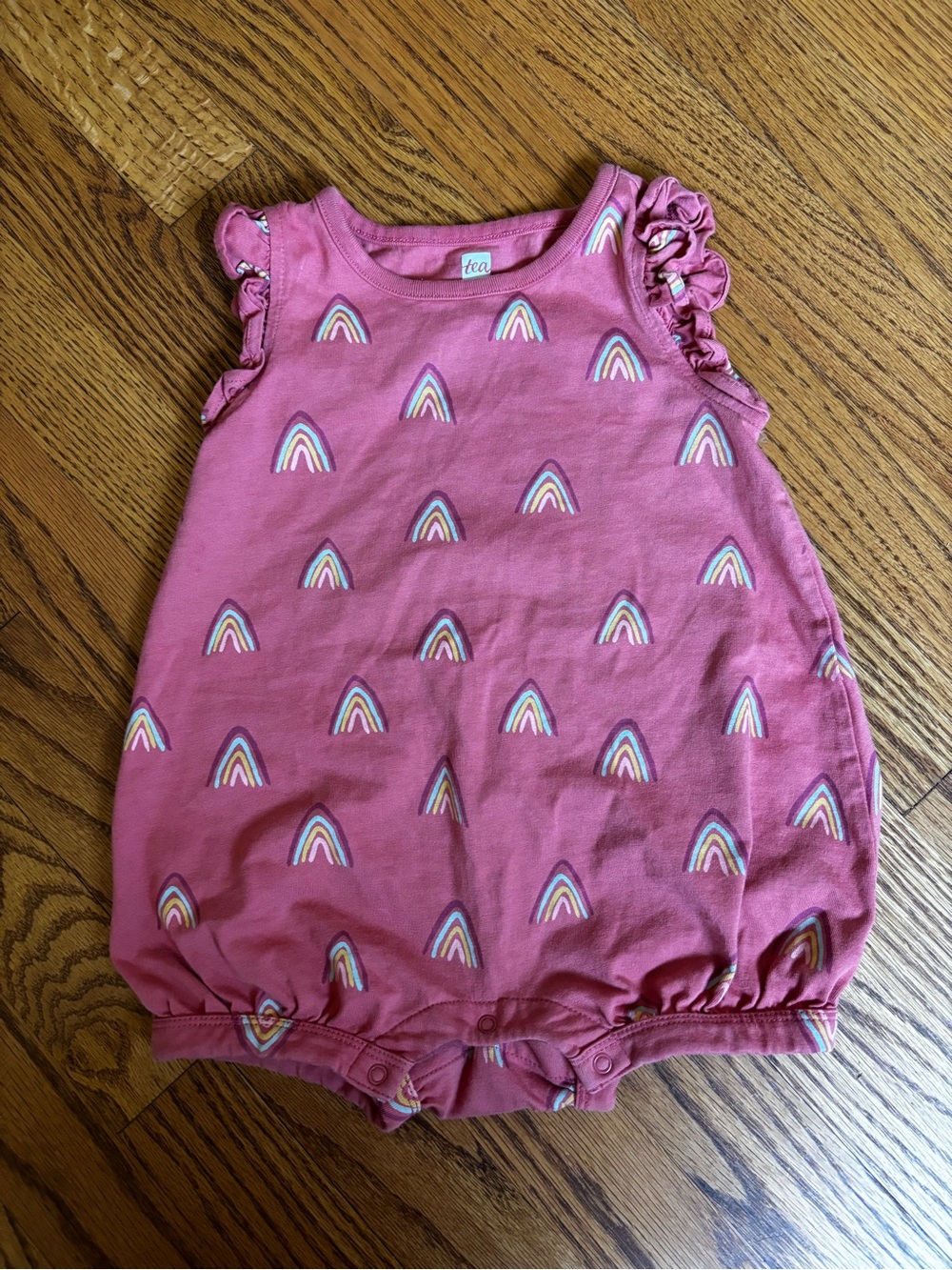 Tea Collection 18-24m Rainbow Bubble Romper